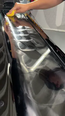 A post by @meguiars on TikTok caption: How do you clean, boost gloss & protect all in one step? Cleaner Wax! @hconsla808 @fridaynightclassix #meguiars #tirecleaner #carwax #cleanerwax #diy #howto #automotive #detailhack #cleantok #detailtok #offroad #jdm #detailer #detailing