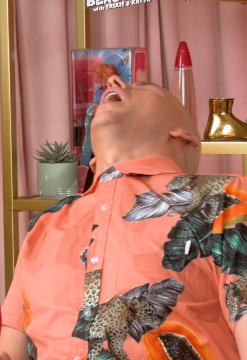 A post by @trixie on TikTok caption: I was so mad! #TheBaldAndTheBeautiful #TrixieAndKatya