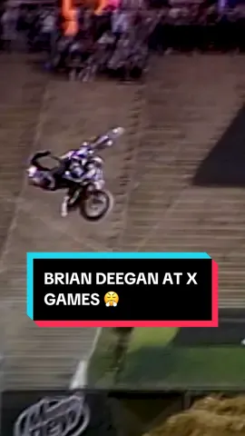 A post by @monsterenergy on TikTok caption: Throwing it back to the Deegan era 😤 @X Games @Brian Deegan  #MonsterEnergy #UnleashedAtX #Moto #FMX 