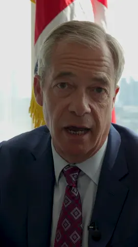 A post by @nigel_farage on TikTok caption: Foreign criminals want me to deport them.