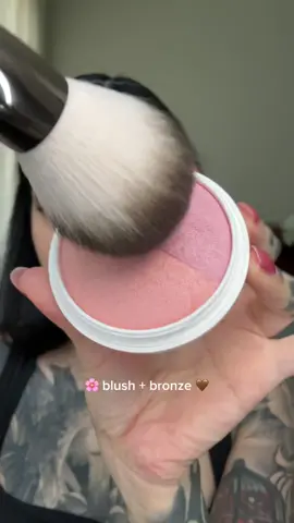 A post by @cejachel on TikTok caption: 🌸🤎 forever a blush girlie but I never knew that bronzer could blend out so seamlessly 😌 totally new to bronzer this year and I must say I like the dimension it adds.  #blush #blushtutorial #blushtrend #bronzer #dibsbeauty @DIBSBEAUTY 