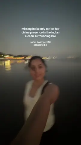 A post by @tanupaslife on TikTok caption: sometimes I forget we are connected to everything around us & it just takes intention to stay plugged in :)  #india #nostalgia #bali #ocean #indian #peace #connection #oneearth 