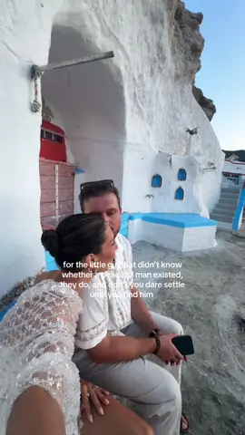 A post by @mayakapouranis on TikTok caption: a calm heart 🩵 #husbandwife #honeymoon 