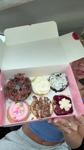 A post by @katieritchiie on TikTok caption: Love me some Crumbl 