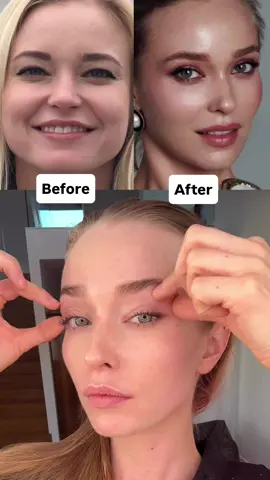 A post by @anastasiabeautyfascia on TikTok caption: Talk about hard worker... The orbicularis oculi - the circular muscle around your eye - is working almost all day.  Every time you blink, squint, or try to focus on something in bright light, especially the lateral upper fibers contract.  Over time, this part of the muscle can become chronically tense, creating visible tightness and compression in the outer eye area. But the eyes are more than just appearance - they are an extension of your nervous system, directly connected to how you feel, focus, and process the world.  If we spend all day staring at a screen, in one spot, the muscle becomes overused in some directions and underused in others - leading to imbalance and fatigue, which the skin eventually mirrors. This is why I always recommend simple, restorative eye exercises - to release muscular tension, restore tone, and awaken the full range of your gaze. Function shapes structure. When the muscle relaxes and moves fully, the skin above becomes smoother, more supported, and better oxygenated. Are you staring at a screen like your phone or laptop a lot every day? Let me know in the comments 👇