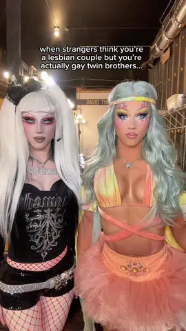 A post by @sugarandspice on TikTok caption: The power of drag… #lgbtq #dragqueen #lesbian #gay #princessandthepauper #BarbieMovie 