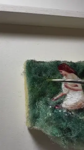 A post by @fenonart on TikTok caption: • @golsa.golchini 🍃two of my favorite Gardens!!🫶🏻Dearest Art lovers a new online release is near✨💌please remember to subscribe to the mailing list via my website 🎨🙌🏻 #spongepainting #Art