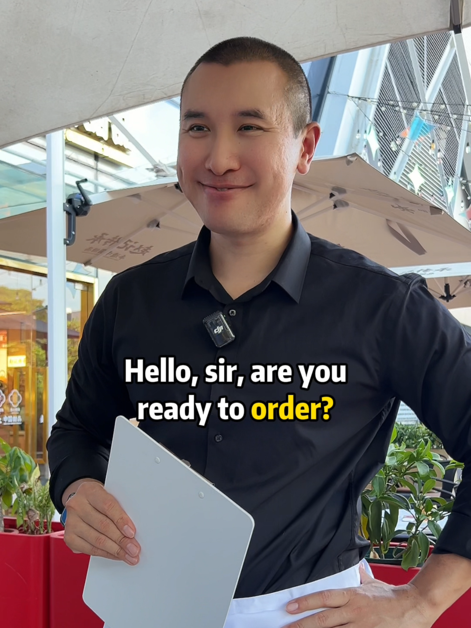 A post by @jonpengenglish on TikTok caption: Restaurant English: How to Order Chicken Wings #TikTokPartner #english #learnenglish #HighQualityContent