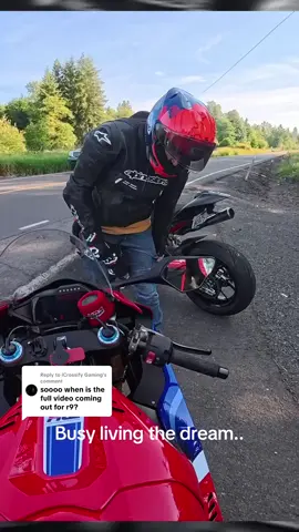 A post by @adobomoto on TikTok caption: Replying to @iCrossify Gaming busy living the dream right now
