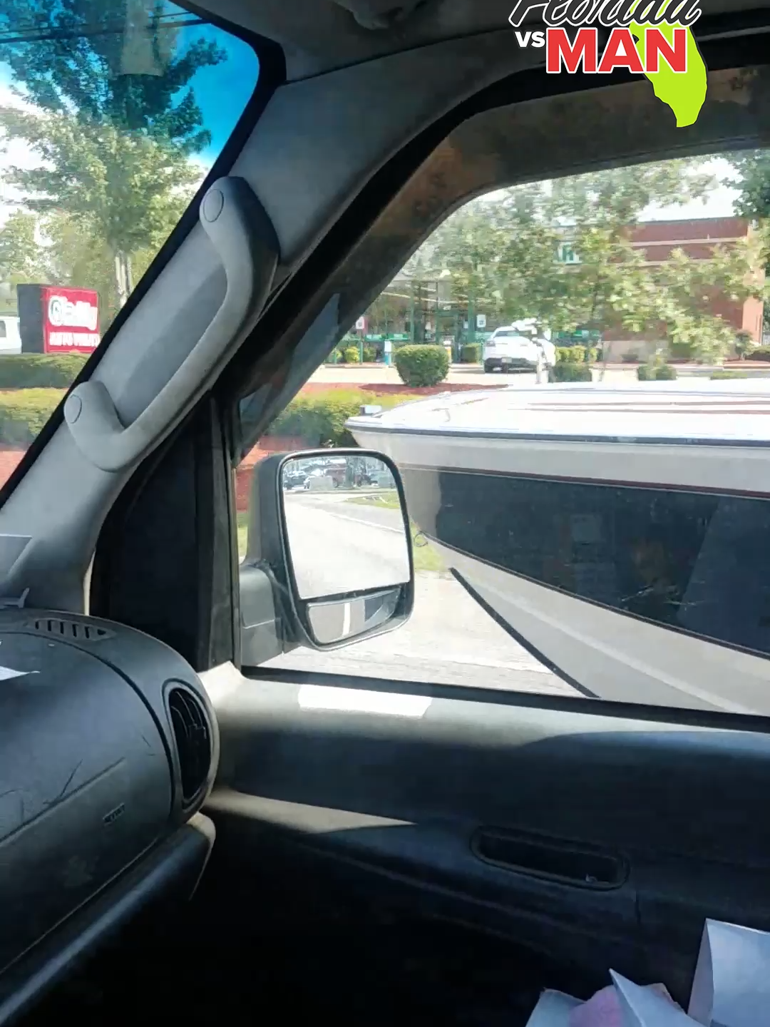 A post by @failarmy on TikTok caption: Welcome back to Florida vs. Man! 🐊 Where common sense goes to retire #FloridaMan #OnlyInFlorida #SunshineStateChaos #WildFlorida #FloridaContent #Fails