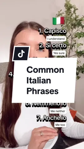 A post by @italianmatters on TikTok caption: #italianlesson #italianlessons 