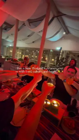A post by @win_wolf on TikTok caption: A welcome woven in flavors, smiles, and soul. Thailand, you’ve outdone yourself 🤩♥️ ( A D ) @Hug Thailand 