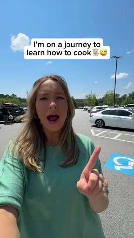 A post by @taylorrandsoph on TikTok caption: Let’s see how this goes…💀 #taylorandsoph #cooking #wife #momsoftiktok #shopping 