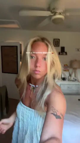 A post by @evathefreakindiva on TikTok caption: Hehe the fish necklace is back 
