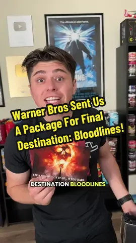 A post by @dannydorito23 on TikTok caption: Replying to @Zach  Final Destination: Bloodlines is now available on Digital! 🔥 @Warner Bros. @Final Destination Bloodlines #finaldestination #bloodlines #movie #unboxing 