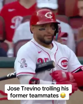 A post by @espnatbat on TikTok caption: #reds #baseball #yankees #troll 