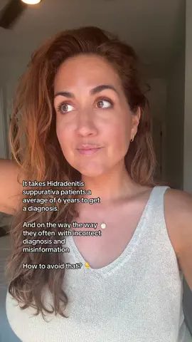 A post by @cristina_maria_curp on TikTok caption: Go to @HSConnect.org and see a dermatologist listed in their dermatology finder 🫶🏻🙌 #hidradenitissuppurativa #hswarrior 