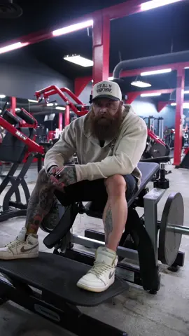 A post by @ironsanctuary on TikTok caption: The real secret to building muscle.