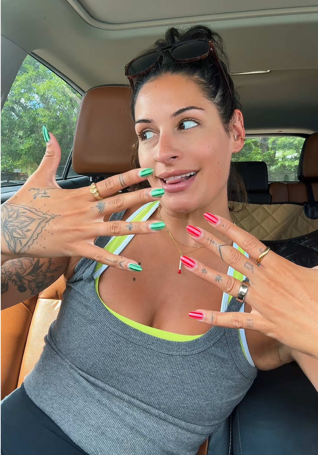 A post by @madeandtaylored on TikTok caption: forever thankful I found @Nail.bymazy because THESE NAILS?!!! 🐬🪺🫐🧊 #nailtok #summernails #nailinspo #madeandtaylored 
