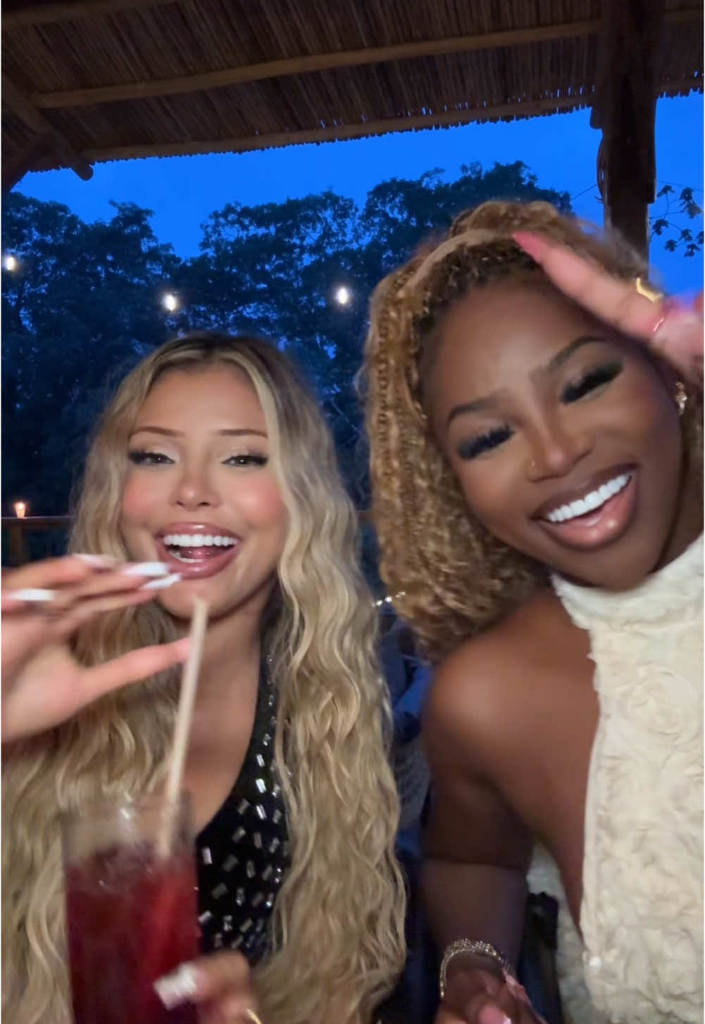 A post by @itsisabelbedoyaa on TikTok caption: Never never neverrrr 😛@_marvella___  #fyp 