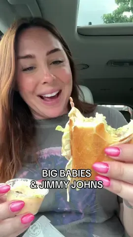A post by @katiesantry on TikTok caption: When did you go into labor?! I’m so curious if this big boy will send me into labor BEFORE my scheduled 39+5 c-section  #momtok #momlife #boymom #millenialmom #momsover30 #28weekspregnant #thirdtrimester #mukbang #eatwithme #jimmyjohns #dinnertime #dinnerwithme #bigbaby 