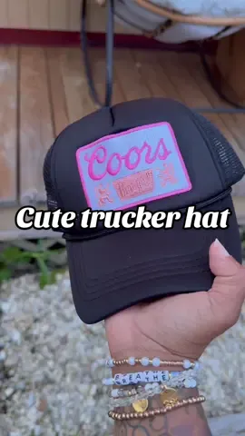 A post by @kenyattamademebuyit on TikTok caption: I’m finding Tha cutest hats 🩷🩷. #cutehat #truckerhat #pinkgirly #hatobsessed #TruckerHatGirl #TruckerHatStyle #TruckerHatTrend #dealsforyoudays 