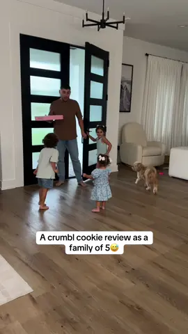 A post by @thecarlinfamily on TikTok caption: This got pretty loud😂 should we do more of these? #fyp #thecarlins #familyof5 #funny #cutebaby #parentlife #family #siblings #viral #trending #4u #trend 