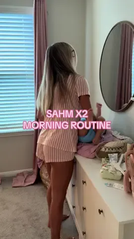 A post by @_jc242 on TikTok caption: SAHM X2 MORNING ROUTINE! Ngl the mom guilt has been keeping me up at night 😭🥺 #sahm #sahmlife #pregnant #pregnantlife #2under2 #morningroutine #morning #motherhood #momguilt #youngmom #fyp 