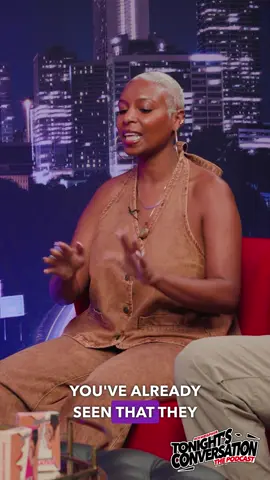 A post by @tonightsconversation on TikTok caption: Is this true about what to consider before loving an “unhealed” person? 👀 @Candyss.Love @Ace Metaphor 