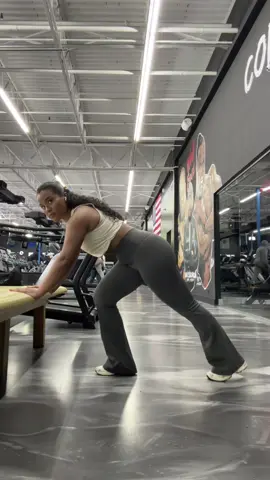 A post by @kimchical on TikTok caption: I’ve been slacking on my push ups 😪