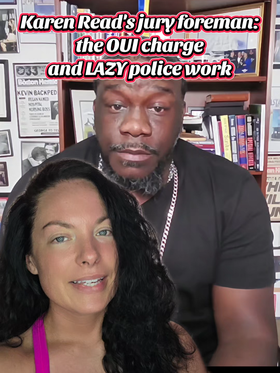 A post by @boozeybeauty on TikTok caption: Karen Read's jury foreman speaking more indepth about deliberations regarding the OUI / DUI charge and how they came to that conclusion. also more information on Canton police departments and Massachusetts State police's lazy investigation, how Karen Read is not guilty, and what it was like to be a jury foreman. #KarenRead #JohnOKeefe #KarenReadTrial #justiceforjohnokeefe #BreakingNews #LegalNews #CantonMA #CrimeTok #TrueCrime #Boston #massachusetts 