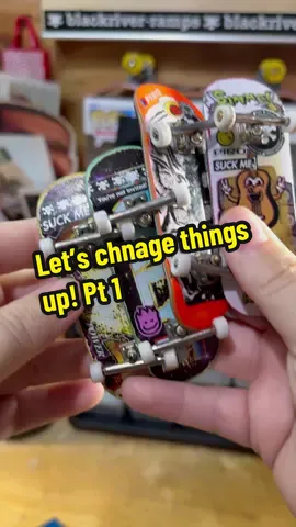 A post by @fb.christopher on TikTok caption: Totally new #FINGERBOARD setups loading… #techdeck #fingerboarder #techdeck 