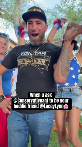 A post by @clerpatriot on TikTok caption: @SWFLYR event was so fun @Lacey Lynn🌸 @Conservativeant  ❤️❤️👏👏👏 