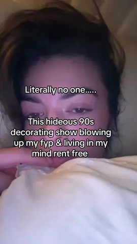 A post by @ariellejoymusic on TikTok caption: #fyp #decorating #90sdecoratingshow #funny #satire #nyc #90skid