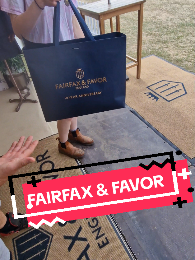 A post by @spudarmy on TikTok caption: Present for the Daughter! @Fairfax & Favor  #spudman #Norfolkshow #fairfaxandfavor 
