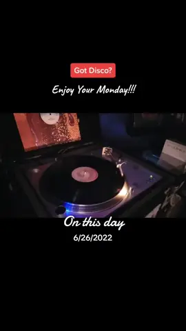 A post by @djmagicmike68 on TikTok caption: #onthisday #disco #vinyl #genx 