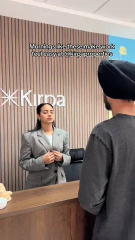 A post by @manpreetkaurdxb on TikTok caption: Mornings like these make work feel easy at @kirpa properties 