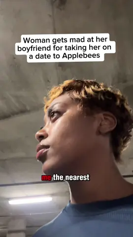 A post by @chatejah on TikTok caption: Is she wrong? What’s wrong with Applebee’s LIKE for the next Part  #applebees #firstdate #relationshipadvice 