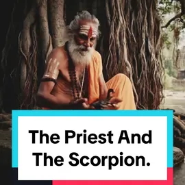 A post by @nasdaily on TikTok caption: The Priest and the Scorpion. That’s 1 minute, see you tomorrow for Day 11! @AI School for Entrepreneurs 