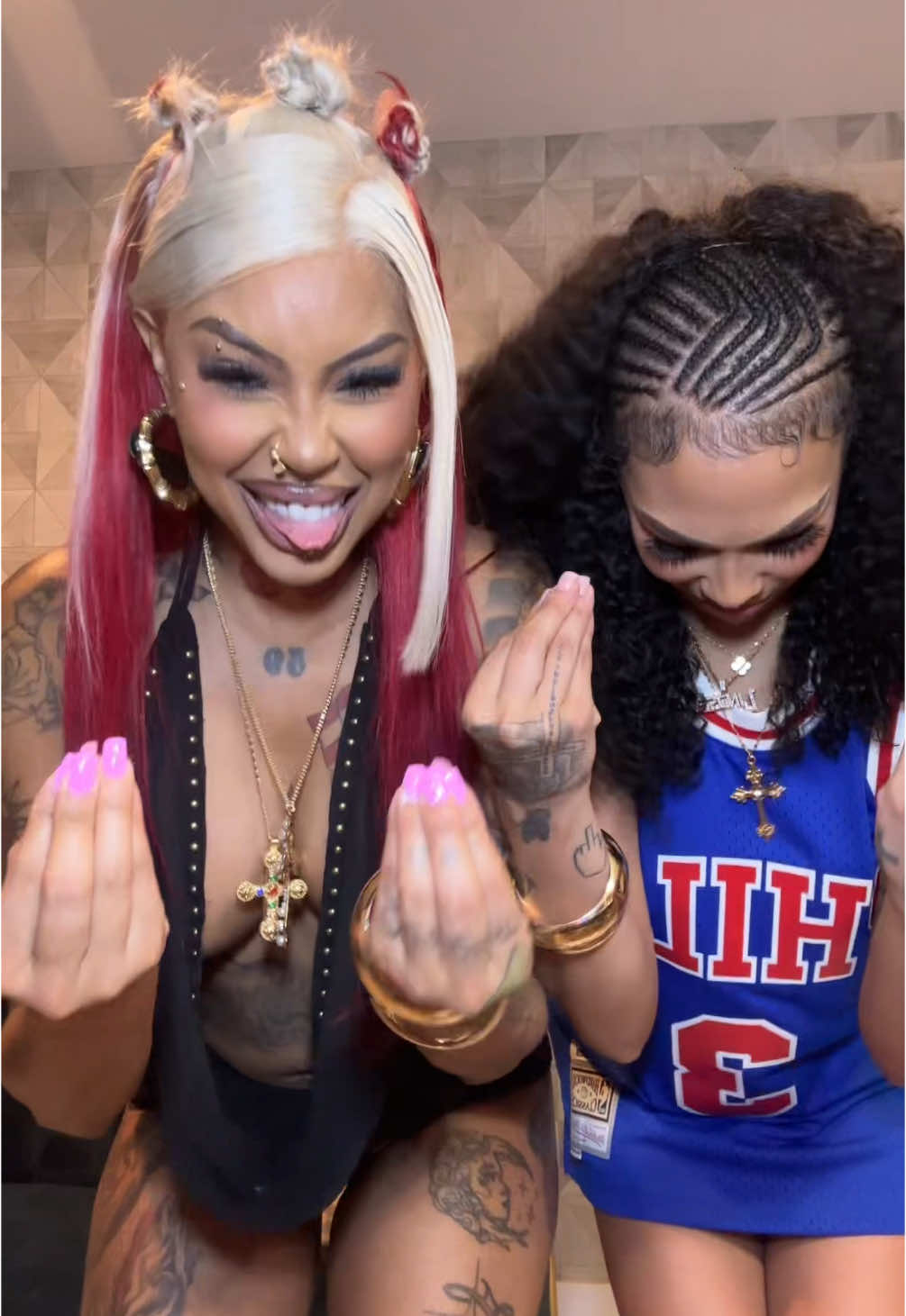 A post by @thefarrahgamo_ on TikTok caption: we want them racks! 
