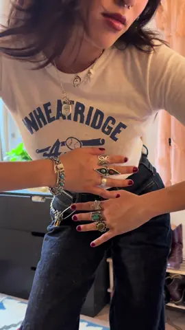 A post by @molotovgirl on TikTok caption: unintentionally patriotic today 🏷️: #OOTD #outfit #outfitoftheday #outfitinspo #outfitinspiration #outfitideas #fitinspo #fitinspiration #style #styleinspo #thrift #thrifted #secondhand #vintage #vintagefashion #vintageclothes #truevintage #vintagestyle #womenswear 