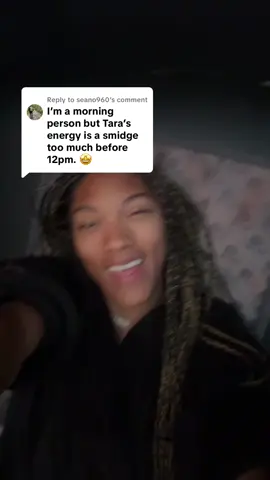 A post by @tara on TikTok caption: Replying to @seano960  lil energy never hurt nobody