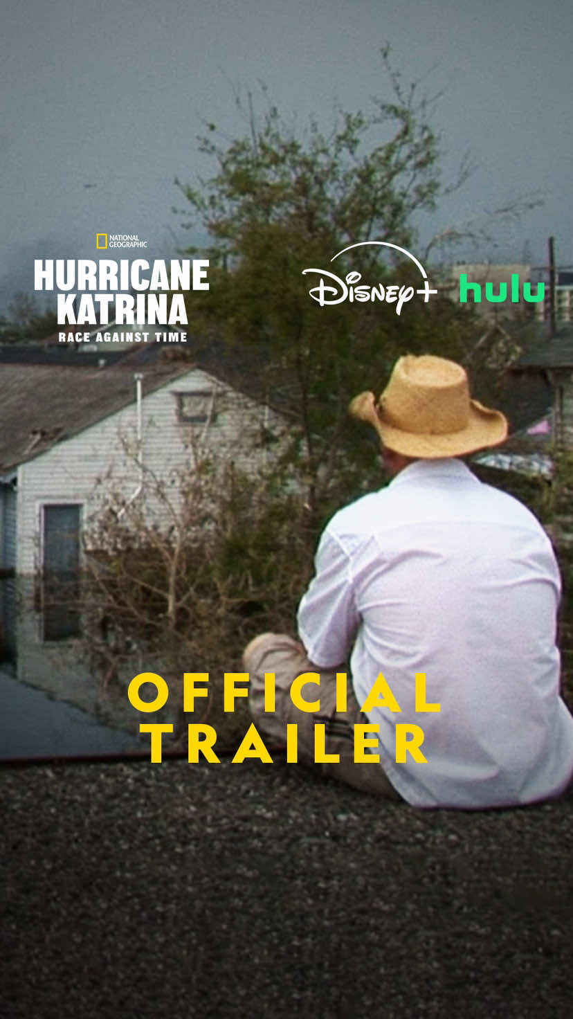 A post by @natgeotv on TikTok caption: In the face of overwhelming loss, the people of New Orleans came together as a community and refused to be broken. Hurricane Katrina: Race Against Time premieres Sunday, July 27 at 8/7c on National Geographic. Stream soon on @Disney+ and @hulu. 