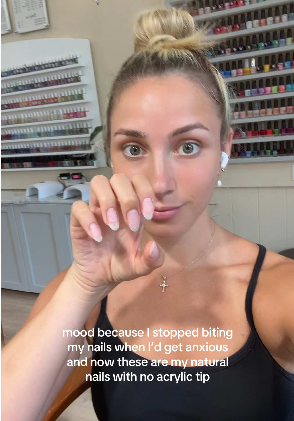 A post by @katiefeeneyy on TikTok caption: Never thought I’d be able to break that habit 