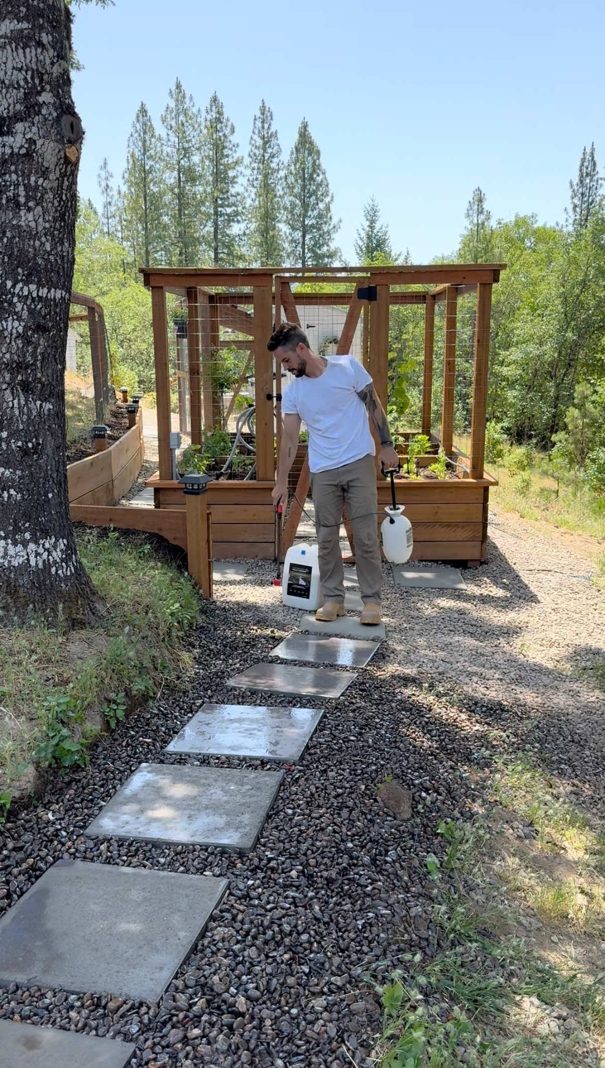 A post by @dadsocial on TikTok caption: Dominator Caption: I was honestly so shocked at the results of @BDCBrands that I forgot to give it a ranking… 10 is the score I give it. If you want to clean up your yard mulch or rock, absolutely check it out! #BDCPartner #diy