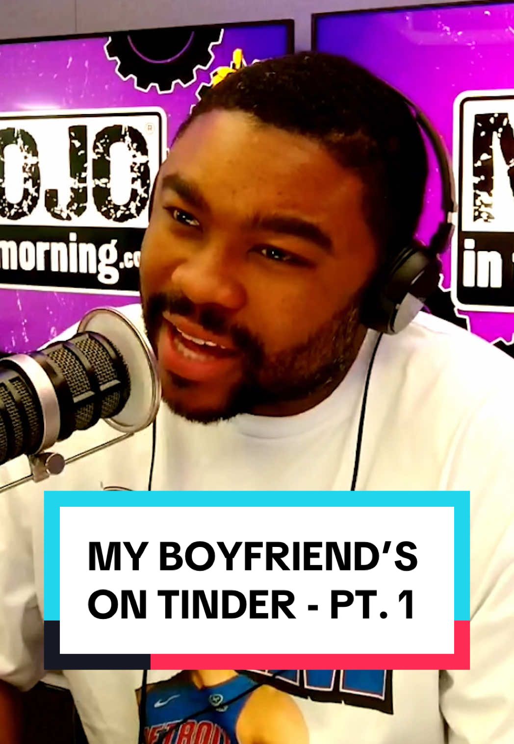 A post by @channel955detroit on TikTok caption: Tina thinks her boyfriend Cole is cheating after she got a message that her boyfriend is on Tinder. Although he denies it, and claims it’s someone else pretending to be him, she still suspects he is actually using on the app while dating her.  The show calls Cole, to offer him a dozen free roses to any person of him choice, to see where he sends them to try and catch him cheating. Listen to the full segment on our iHeart radio app or use the link in bio🔗 @iHeartRadio @Mojo in the Morning 