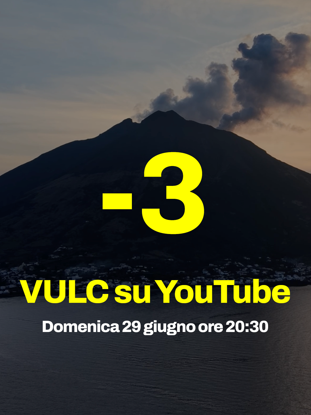A post by @geopop on TikTok caption: VULC arriva su YouTube, in 4K, per tutti. Finalmente ci siamo: ci vediamo domenica 29 giugno alle 20:30 Non mancate! #geopop #vulc #figononlosapevo #imparacongeopop