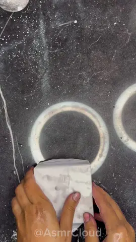 A post by @asmrcloudchalk on TikTok caption: Gym chalk with pigments 🎉🖤