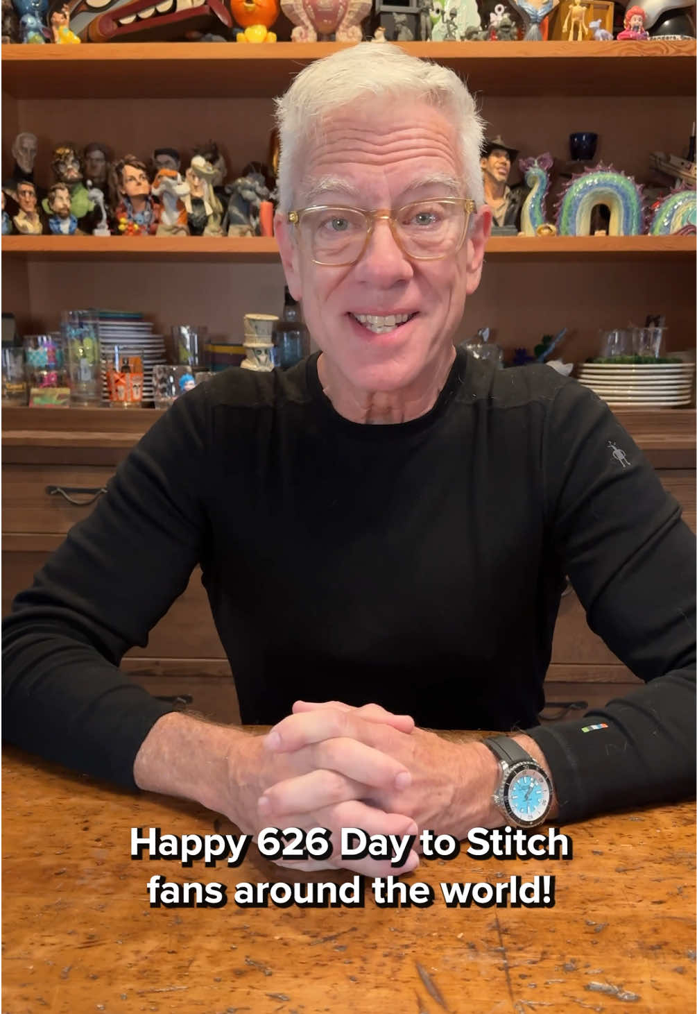 A post by @disneystudios on TikTok caption: a special message from the #LiloAndStitch creator himself, Chris Sanders!