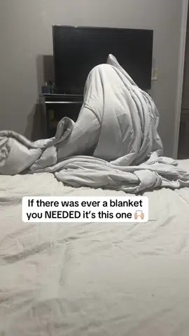 A post by @wrenandemmesworld on TikTok caption: The best cooling blanket I’ve ever owned!! If you sweat at night or get hot flashes you NEED this blanket!! It’s like magic 😂 #tiktokshop #coolingblanket #hotflashes #blankets #cool #fyp #foryou #amazing 